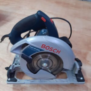 Serra Circular GKS-65-GCE Bosch + guia de corte + grampo